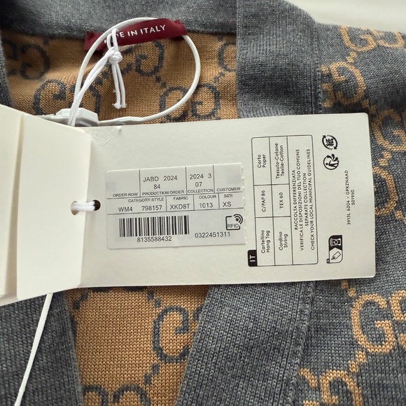 Reversible Gucci Cardigan - Picture 3 of 6